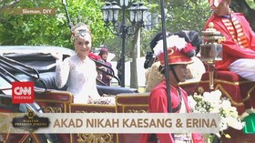 VIDEO: Naik Kereta Kuda, Erina Gudono Tiba di Lokasi Akad Nikah