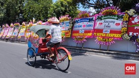 Becak dan Andong Tetap Dipakai untuk Tamu Kaesang-Erina di Solo