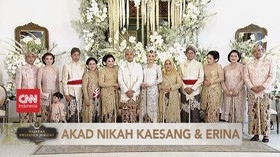 VIDEO: Momen Foto Bersama Keluarga Kaesang & Erina