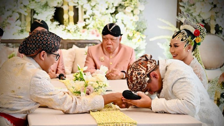 Kaesang Pangarep dan Erina Gudono Akad Nikah Kaesang-Erina