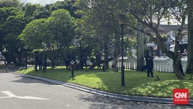 Jelang Akad, Lokasi Nikah Kaesang dan Erina Dijaga Ketat TNI-Polri