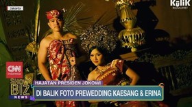 VIDEO: Di Balik Foto Prewedding Kaesang & Erina