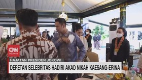 VIDEO: Deretan Selebritas Hadiri Akad Nikah Kaesang-Erina