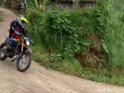 130 Crosser Enduro Rally Championship 2022 Geber Motor di Lereng Bromo