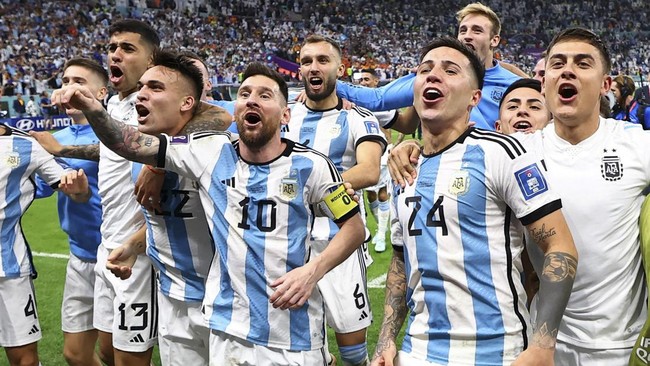 Media-media Argentina menampilkan berita mengenai antusiasme pembelian tiket laga Timnas Indonesia melawan skuad tim Tango pada 19 Juni 2023.