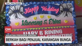 VIDEO: Berkah Bagi Penjual Karangan Bunga