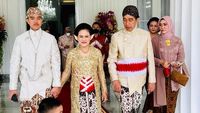 Momen Persiapan Keluarga Jokowi Jelang Akad Nikah Kaesang-Erina