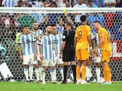 Drama 15 Kartu Kuning di Laga Argentina vs Belanda