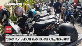 VIDEO: 'Cipratan' Berkah Pernikahan Kaesang-Erina