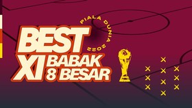INFOGRAFIS: Best 11 Babak 8 Besar Piala Dunia 2022