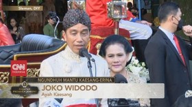 VIDEO: Jokowi Doakan Kaesang-Erina Langgeng