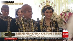 VIDEO: Kaesang dan Erina Berjalan Menuju Pelaminan
