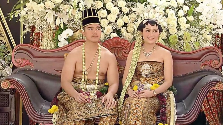 Kaesang Pangarep dan Erina Gudono