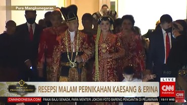 img-title Tasyakuran Malam, Kaesang Tampil Gagah Pakai Tutup Kepala Sultan Mataram