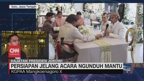 VIDEO: Persiapan Jelang Acara Ngunduh Mantu Kaesang-Erina