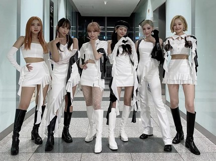 5 Potret Dita Karang & Member SECRET NUMBER Tampil di Berbagai Acara Musik Korea Selatan