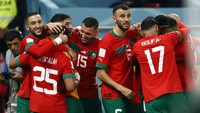 Maroko Menang Atas Portugal, Boufal Ungkap Sayang Bunda di Lapangan