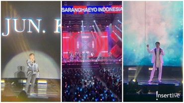 8 Penampilan Jun.K, YoungTak, Zion T, dan Treasure di 'Saranghaeyo Indonesia 2022'