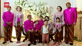VIDEO: Momen Lucu Al Nahyan Cucu Jokowi di Pernikahan Kaesang-Erina