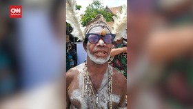 VIDEO: 7 Warga Suku Asmat Papua Hadiri Tasyakuran Kaesang-Erina