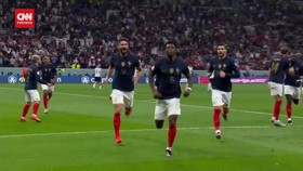 VIDEO: Gol-gol Prancis Bungkam Inggris 2-1