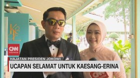 VIDEO: Ucapan Selamat untuk Kaesang-Erina dari Ahok & Ridwan Kamil