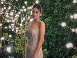 7 Potret Anya Geraldine Dinilai Salah Kostum Saat Hadiri Pernikahan Chelsea