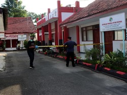 Kondisi Rumah Dinas Wali Kota Blitar Usai Peristiwa Perampokan