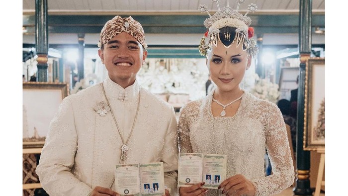 Mengenal lebih dekat riasan yang dikenakan oleh Erina Gudono di hari pernikahan/Instagram/morden.co