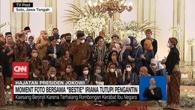VIDEO: Moment Foto Bersama 'Bestie' Iriana Tutupi Pengantin