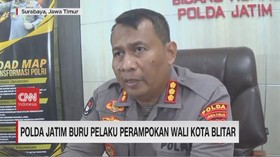 VIDEO: Polda Jatim Buru Pelaku Perampokan Wali Kota Blitar