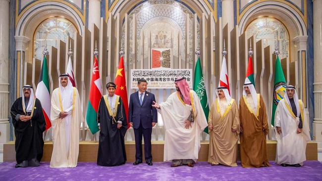 Di depan pemimpin Arab, Presiden China Xi Jinping menekankan dukungan pembentukan negara Palestina dan penghentian ketidakadilan terhadap rakyat Palestina.
