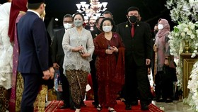 Megawati, SBY, dan Sederet Tokoh Hadiri Pernikahan Keasang-Erina