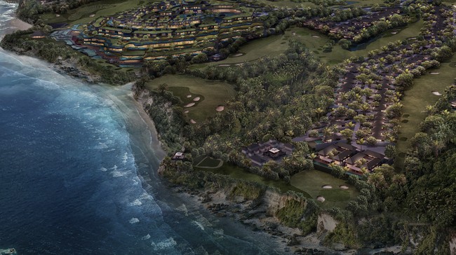 PT MNC Land Tbk menyatakan akan membangun ulang hotel dan lapangan gold di kawasan Trump International Resort Bali pada 2023.