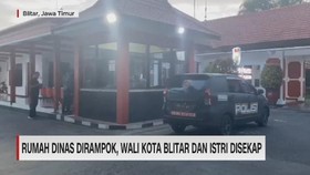 VIDEO: Rumah Dinas Dirampok, Wali Kota Blitar dan Istri Disekap