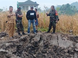 Ledakan Misterius di Kebun Jagung Gegerkan Warga Bandung Barat
