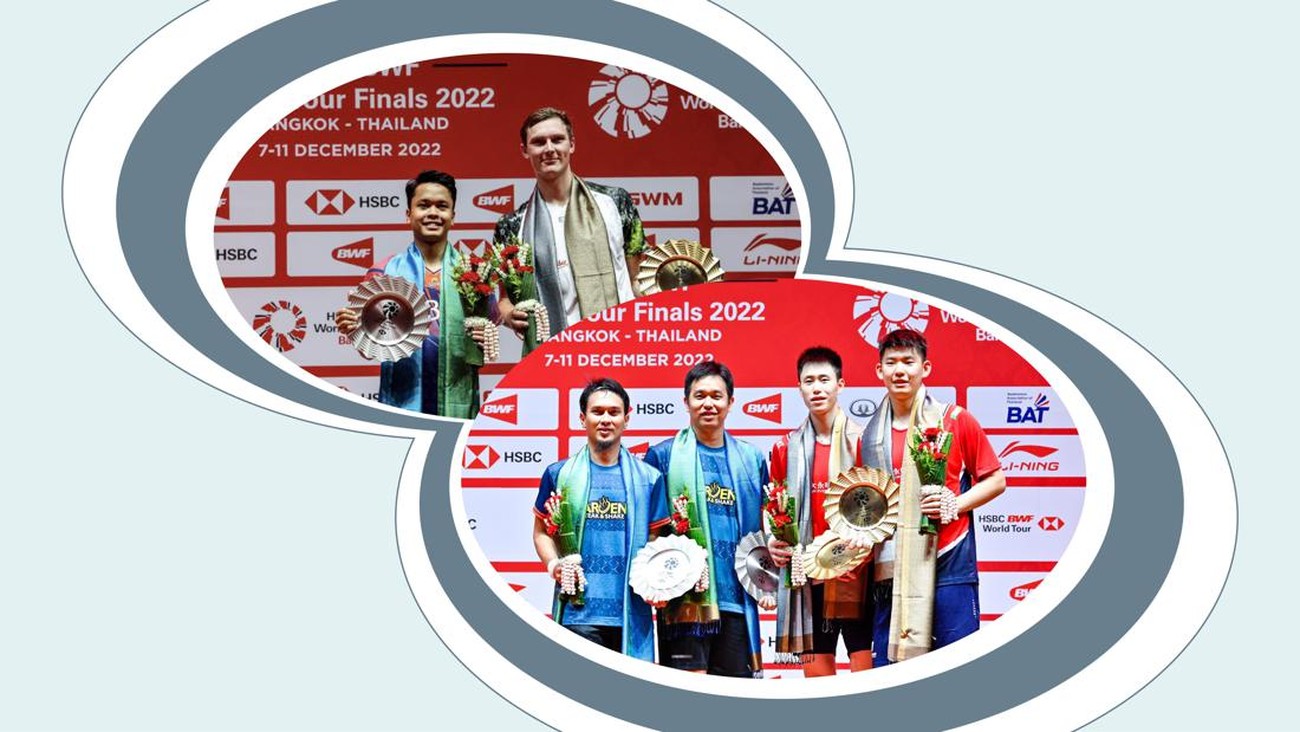 Ginting dan Daddies Tumbang, Indonesia Tanpa Gelar di BWF World Tour Finals 2022