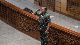 FOTO: Paripurna Pengesahan KSAL Yudo untuk Dilantik jadi Panglima TNI