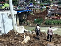 Dugaan Penyebab Bahu Jembatan Pamuruyan Sukabumi Ambles
