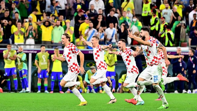 Kroasia punya rapor mengejutkan setiap tampil di babak semifinal Piala Dunia.