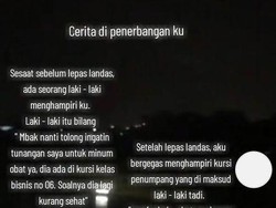 Viral Pramugari Alami Kejadian yang Bikin Merinding, Bukti Cinta Abadi