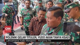 VIDEO: Polemik Gelar Tituler, Yudo Akan Tanya KSAD