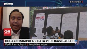 VIDEO: Dugaan Manipulasi Data Verifikasi Parpol