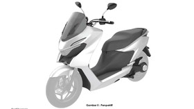 Gesits Daftarkan 2 Paten Motor Listrik Baru, Mirip Vespa dan PCX