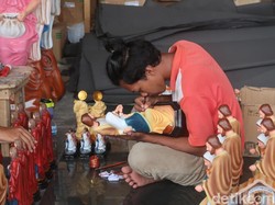 Jelang Natal, Produsen Patung Rohani di Bantul Kebanjiran Pesanan