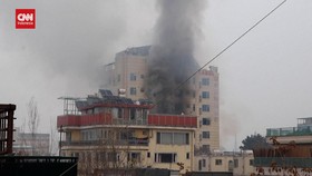 VIDEO: Serangan di Hotel Afghanistan, Tiga Pelaku Tewas