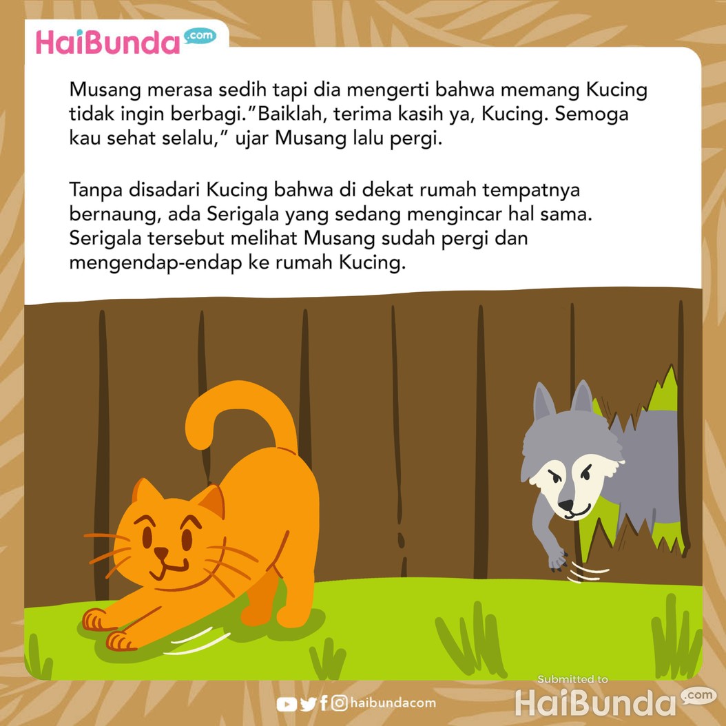 Cerita Fabel: Kucing Merasa Hebat