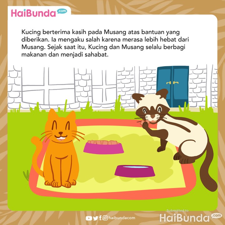 Cerita Fabel: Kucing Merasa Hebat