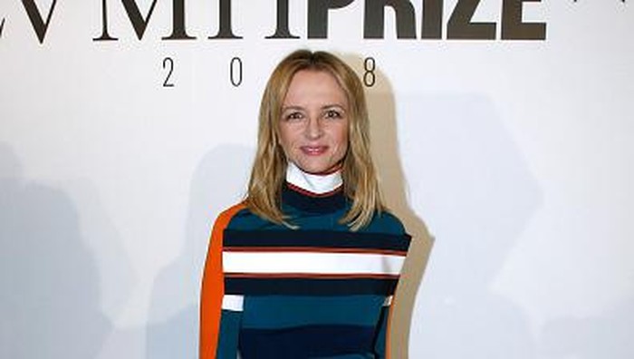 PARIS, FRANCE - MARCH 01:  Louis Vuitton's executive vice president Delphine Arnault attends the LVMH Prize 2018 - Designers Presentation on March 1, 2018 in Paris, France.  (Photo by Bertrand Rindoff Petroff/Getty Images)