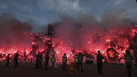FOTO: Gairah Suporter Maroko, Negara Gila Bola Kejutan di Piala Dunia